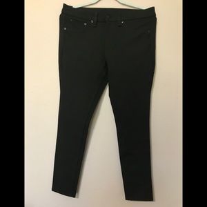 Rag & Bone Olive Ponte Mid Rise Skinny Pants